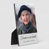 Sympathieherdenking bij het liefhebben van geheuge fotoplaat (Zijkant)