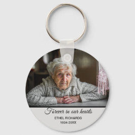 Sympathieherdenking bij het liefhebben van geheuge sleutelhanger