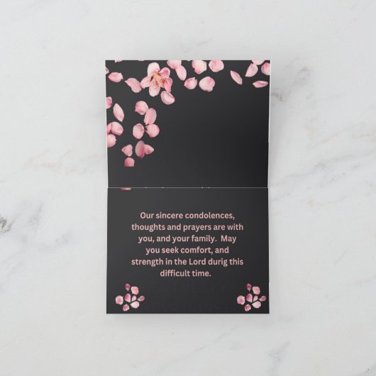 SYMPATHIEKAART 2 BEDANKKAART (Binnen)