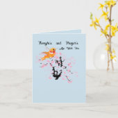 Sympathiekaart: aan jou denken kaart (Gele Bloem)