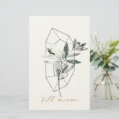 sympathiekaart briefpapier (Staand voorkant)