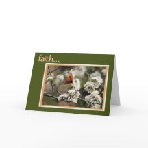 Sympathiekaart: Butterfly w verse on Faith Kaart