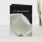  sympathiekaart. kaart (Achterkant)