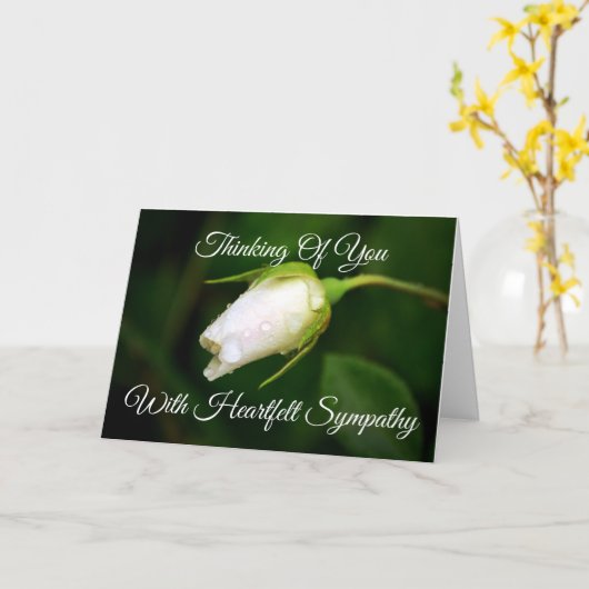 Sympathiekaart met Bijbeltekst Kaart (Gele Bloem)