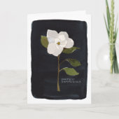 Sympathiekaart met bloem 2 kaart (Voorkant)