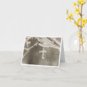 Sympathiekaart met Ice Cross Kaart (Gele Bloem)