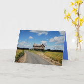 Sympathiekaart met vers kaart (Gele Bloem)