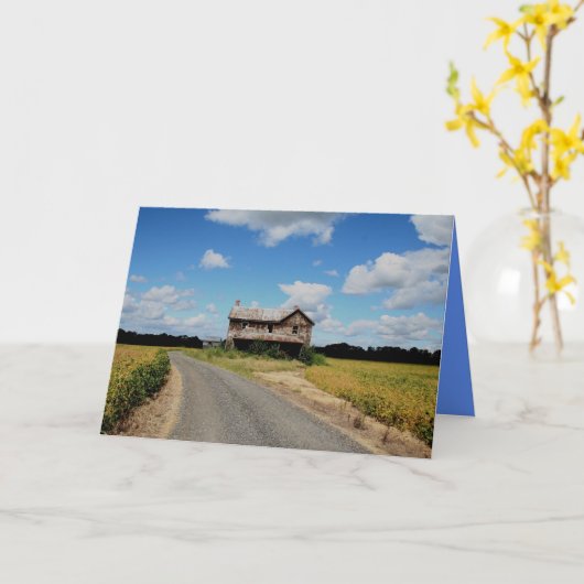 Sympathiekaart met vers kaart (Gele Bloem)