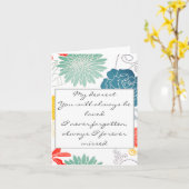 Sympathiekaart - Mijn liefste Kaart (Gele Bloem)