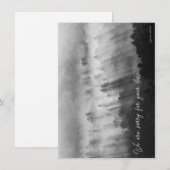 Sympathiekaart - Morning Mist (Voorkant / Achterkant)