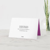 Sympathiekaart of Echtscheidingskaart Christelijk Kaart (Achterkant)