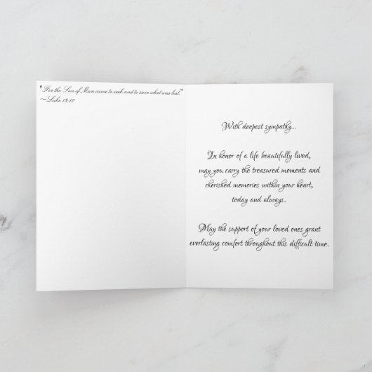 Sympathiekaart "Out 'til Spring" Kaart (Binnen)