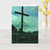 Sympathiekaart Poolse Kruis "met sympathie" Kaart (Gele Bloem)