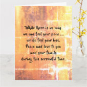 Sympathiekaart van dalDesignNZ Kaart (Gele Bloem)