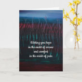 Sympathiekaart van dalDesignNZ Kaart (Gele Bloem)