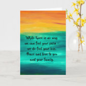 Sympathiekaart van dalDesignNZ Kaart (Gele Bloem)