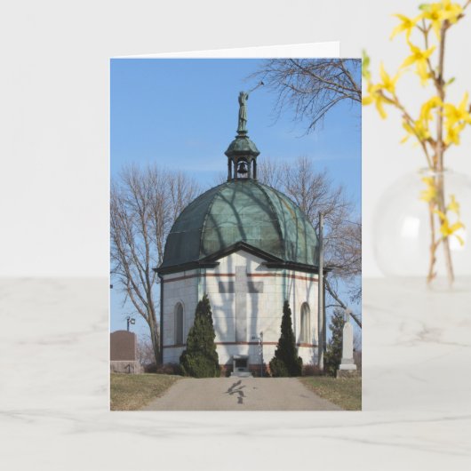 Sympathiekaart van de kerkhof van Saint Wenceslaus Kaart (Gele Bloem)