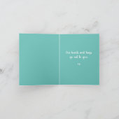 sympathiekaart van honden door dalDesignNZ Kaart (Binnen)