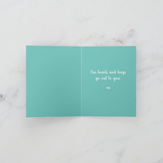 sympathiekaart van honden door dalDesignNZ Kaart (Binnen)