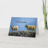 sympathiekaart voor bergschapen kaart (Voorkant)