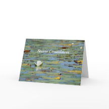 Sympathiekaart voor de Waterverf van het waterlilm