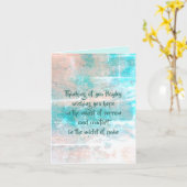 sympathiekaart voor Hayley door dalDesignNZ Kaart (Gele Bloem)