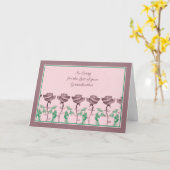 Sympathiekaart voor je grootmoeder met Rozen Kaart (Gele Bloem)