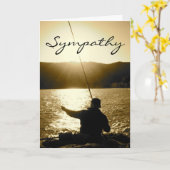 Sympathiekaart voor Man dat van harte Gevist is Kaart (Gele Bloem)