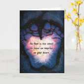 Sympathiekaart voor miskramen kaart (Gele Bloem)