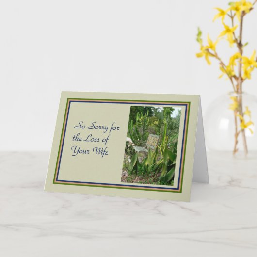 Sympathiekaart voor vrouw, met bank en Plant Kaart (Gele Bloem)