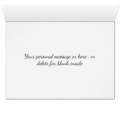 Sympathiekaart voor zwartwitlak - Dog Sympathie -  (Binenzijde Horizontaal (Onderkant))