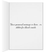 Sympathiekaart voor zwartwitlak - Dog Sympathie -  (Binnen (Rechts))