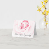 Sympathiekaarten met mooie, roze roze roze roze ro kaart (Gele Bloem)