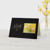 Sympathielippen Kaart (Gele Bloem)