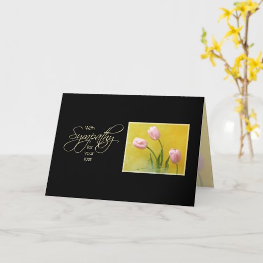 Sympathielippen Kaart (Gele Bloem)