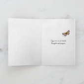 sympathiepaar vlinders in de tropische tuin kaart (Binnen)