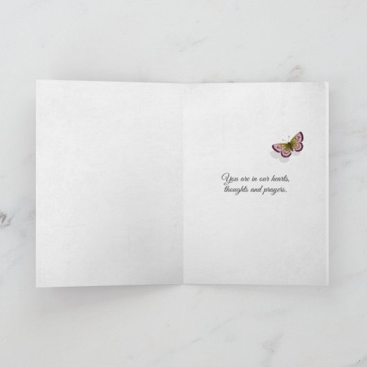 sympathiepaar vlinders in de tropische tuin kaart (Binnen)