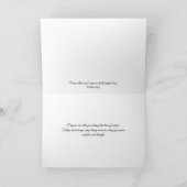 Sympathikaart Christelijke scripts Kaart (Binnen)