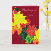 Sympathikaart/denken van u kaart (Gele Bloem)