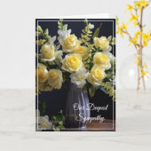 Sympathikaart Kaart (Gele Bloem)