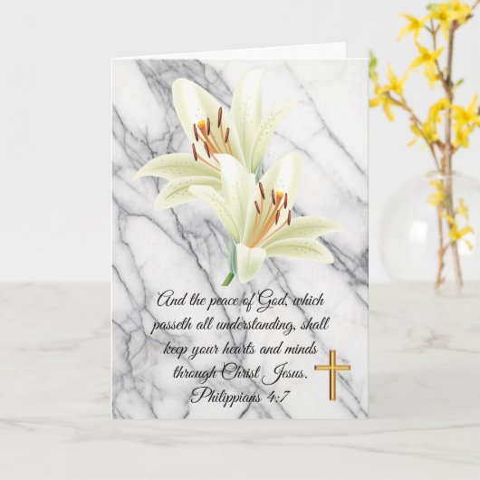 Sympathikaart Kaart (Gele Bloem)