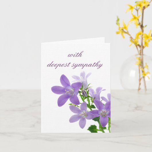 Sympathikaart Kaart (Gele Bloem)