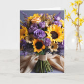 Sympathikaart Kaart (Gele Bloem)