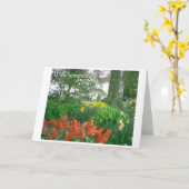 Sympathikaart Kaart (Gele Bloem)