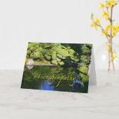 Sympathikaart Kaart (Gele Bloem)