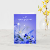 Sympathikaart Kaart (Gele Bloem)