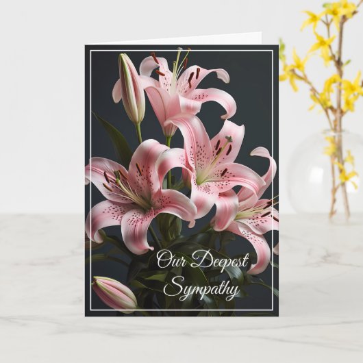 Sympathikaart Kaart (Gele Bloem)