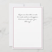 Sympathikaart Vogelboom Blauwgroen Lijst Wit (Achterkant)