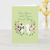 Sympathikaart voor het verlies van twee honden kaart (Gele Bloem)