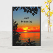 Sympathikatiekaart van het meer kaart (Gele Bloem)